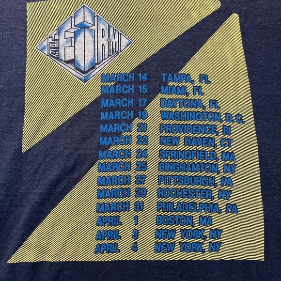 Vintage 80s Jimmy Page The Firm Tour T-Shirt - Picture 12 of 16